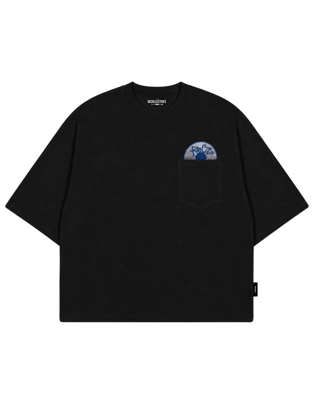 ReCs Pocket Disc Tee In Black