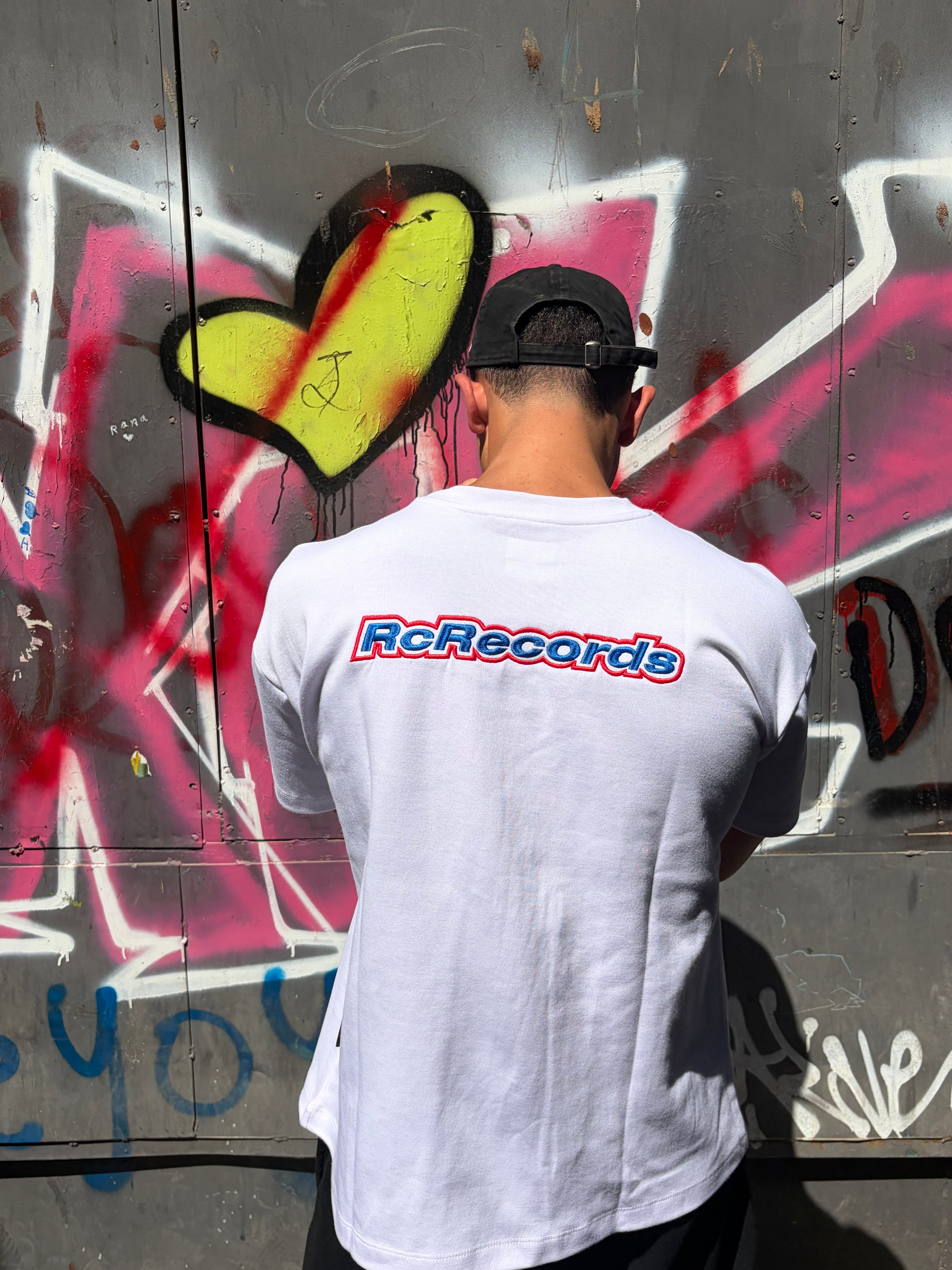 RC Records Embroidered Tee//Side B