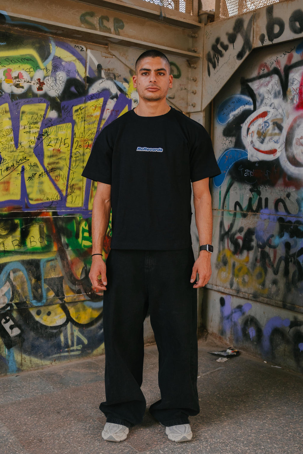 RC Records Embroidered Tee