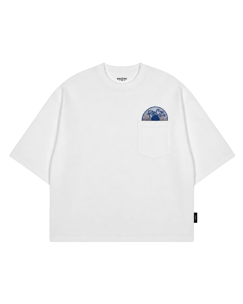 ReCs Pocket Disc Tee in White