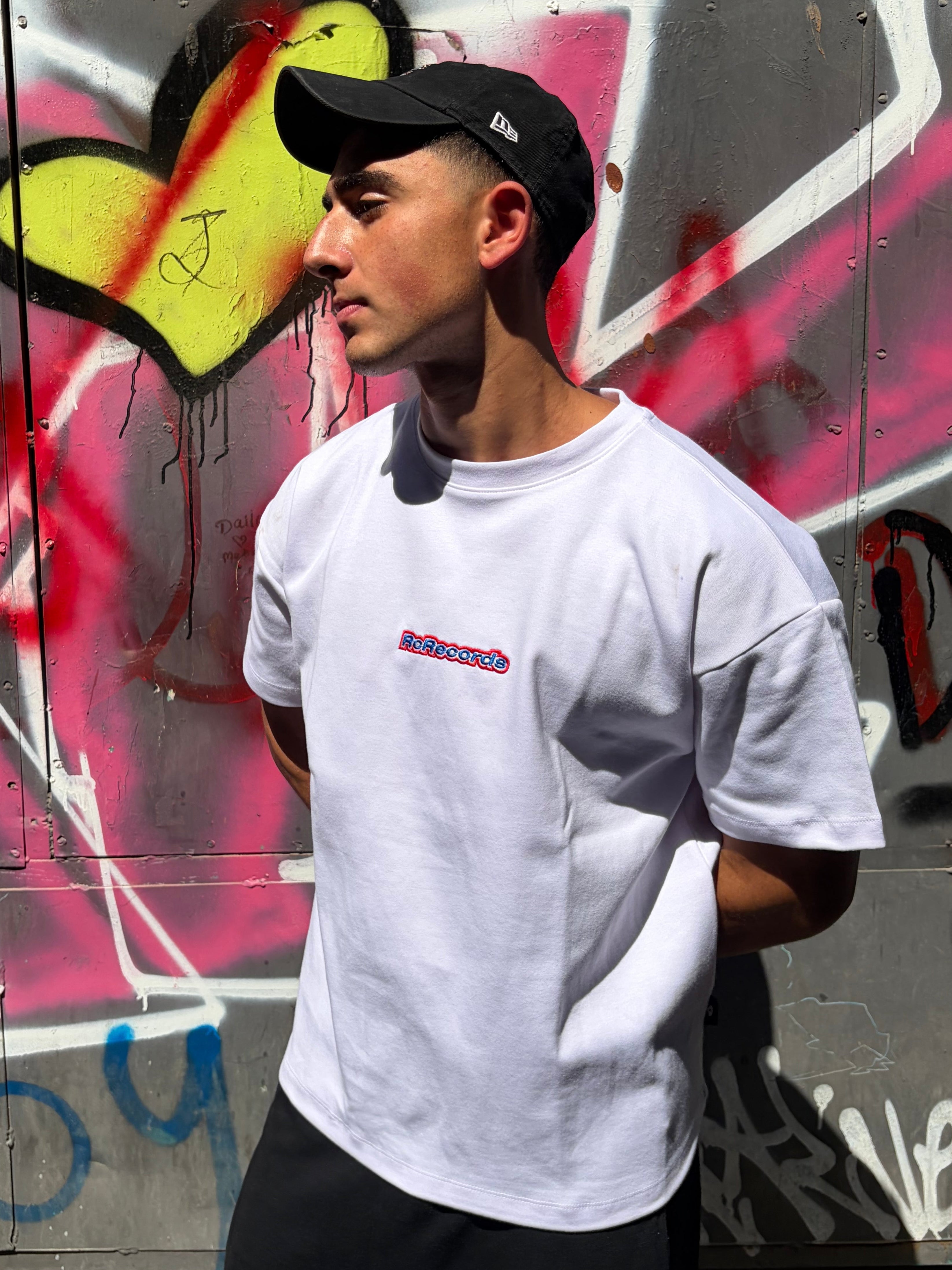 RC Records Embroidered Tee//Side B
