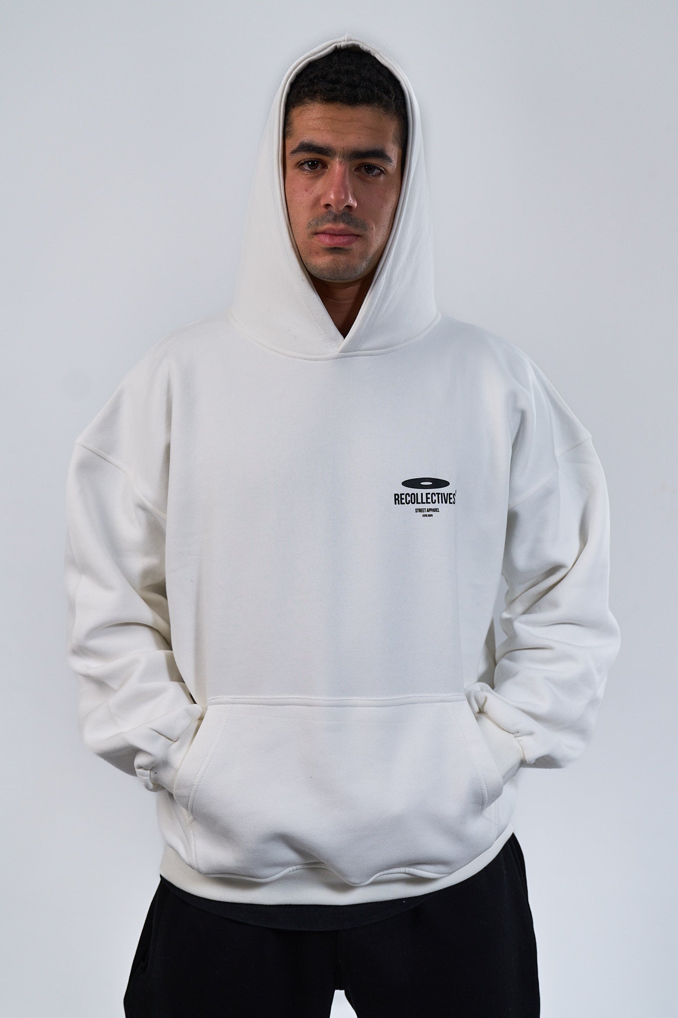Drop 01 YE Bear White Hoodie